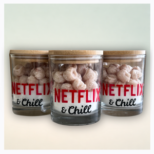 Netflix Popcorn Candle