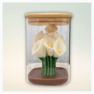 Calla Lily Bloom – Premium Candle