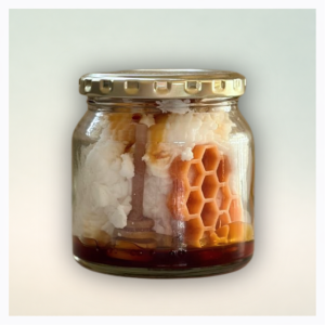 Honey & Cream Jar - Bergamot & Sandalwood